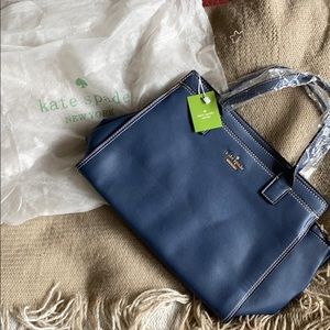 Kate Spade Navy Blue Leather Purse